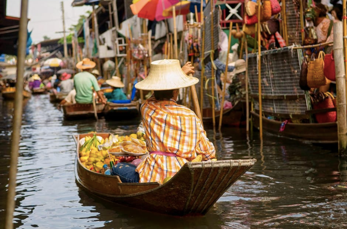 Bangkok: Damnoen Saduak Market and Maeklong Railway Market
